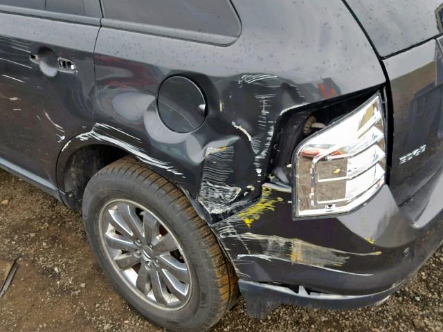 2FMDK49C77BA88890 - 2007 FORD EDGE SEL P GRAY photo 9