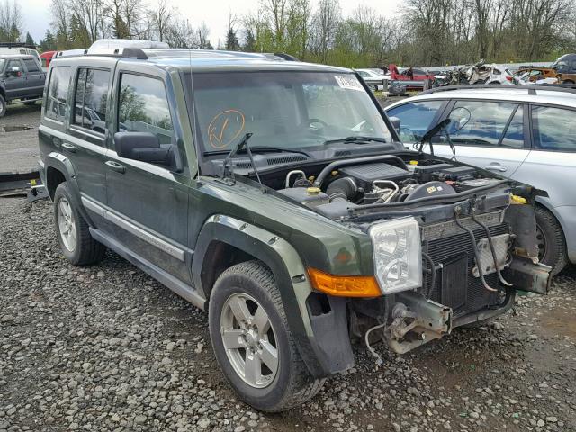 1J8HG58N46C319171 - 2006 JEEP COMMANDER GREEN photo 1