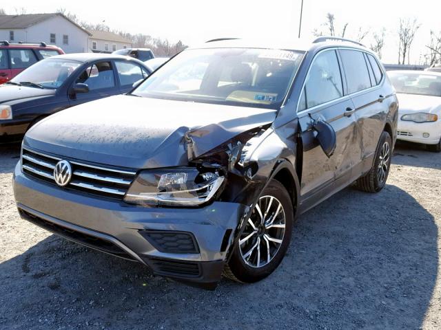 3VV2B7AX9KM008462 - 2019 VOLKSWAGEN TIGUAN SE GRAY photo 2