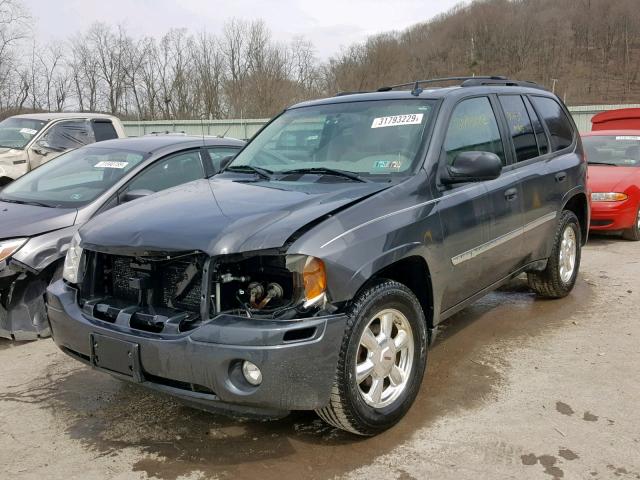 1GKDT13S872158052 - 2007 GMC ENVOY GRAY photo 2