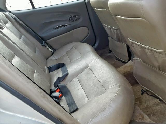 KLAVA69231B305046 - 2001 DAEWOO LEGANZA CD GRAY photo 6