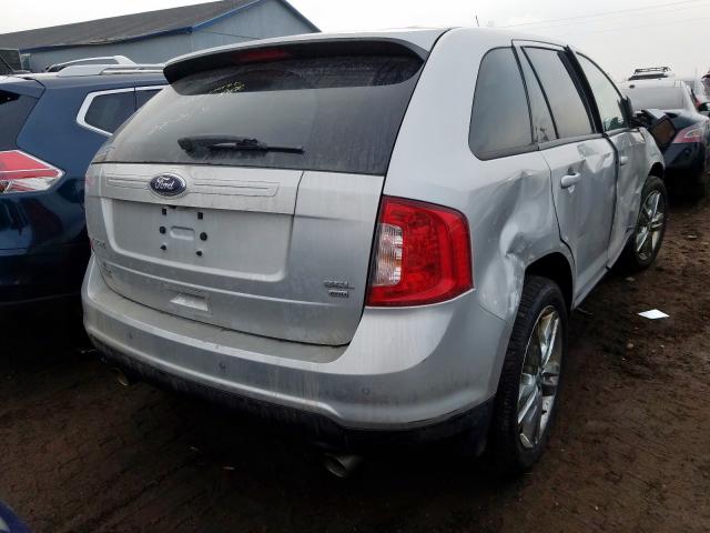 2FMDK4JC3DBB62345 - 2013 FORD EDGE SEL  photo 4