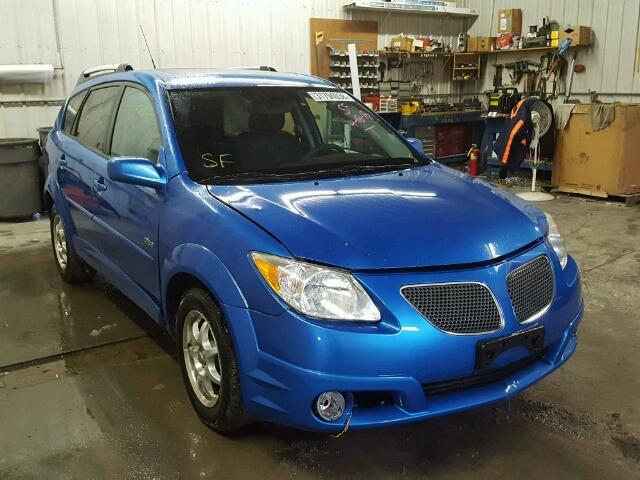 5Y2SL67807Z422158 - 2007 PONTIAC VIBE BLUE photo 1