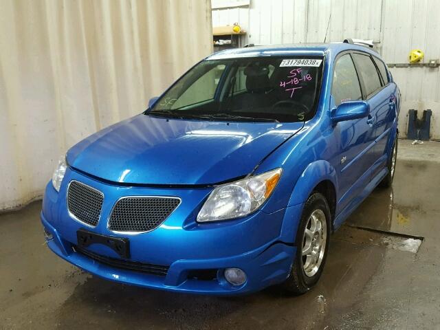 5Y2SL67807Z422158 - 2007 PONTIAC VIBE BLUE photo 2