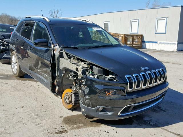 1C4PJMDB0HW511490 - 2017 JEEP CHEROKEE L BLACK photo 1