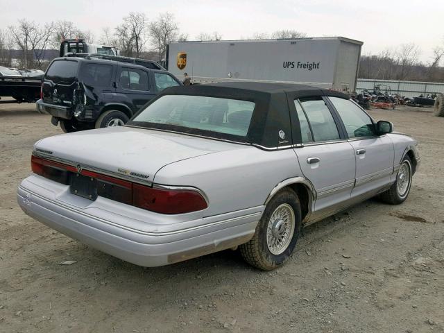 2MELM75W7TX649337 - 1996 MERCURY GRAND MARQ SILVER photo 4