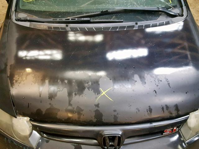 2HGFA15366H033266 - 2006 HONDA CIVIC DX BLACK photo 7