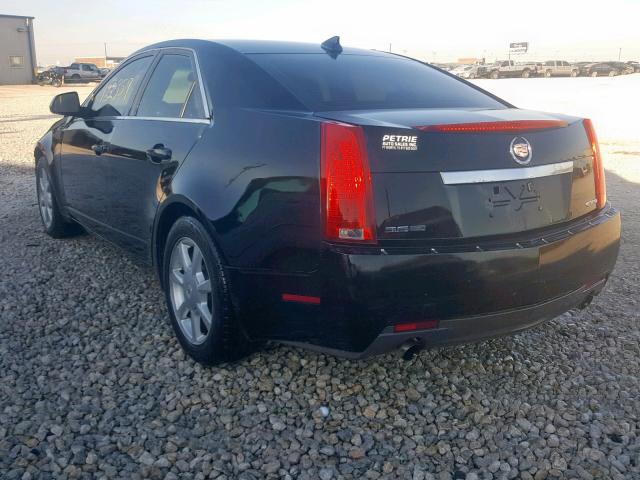 1G6DU57VX90167115 - 2009 CADILLAC CTS HI FEA BLACK photo 3