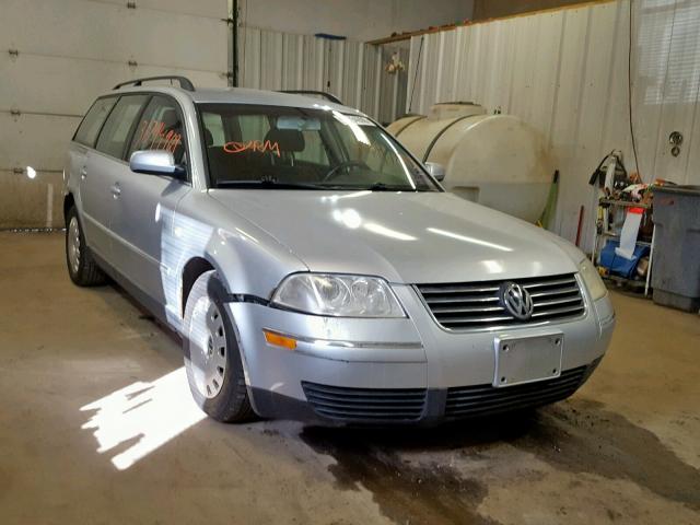 WVWND63BX4E015088 - 2004 VOLKSWAGEN PASSAT GL SILVER photo 1