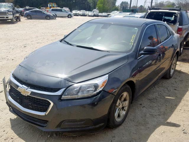 1G11B5SA2GU103675 - 2016 CHEVROLET MALIBU LIM 灰色 照片 2