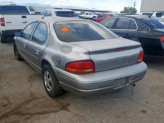 1B3EJ46X7WN142969 - 1998 DODGE STRATUS SILVER photo 3