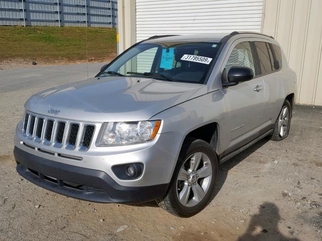 1J4NT1FAXBD248667 - 2011 JEEP COMPASS SP SILVER photo 2