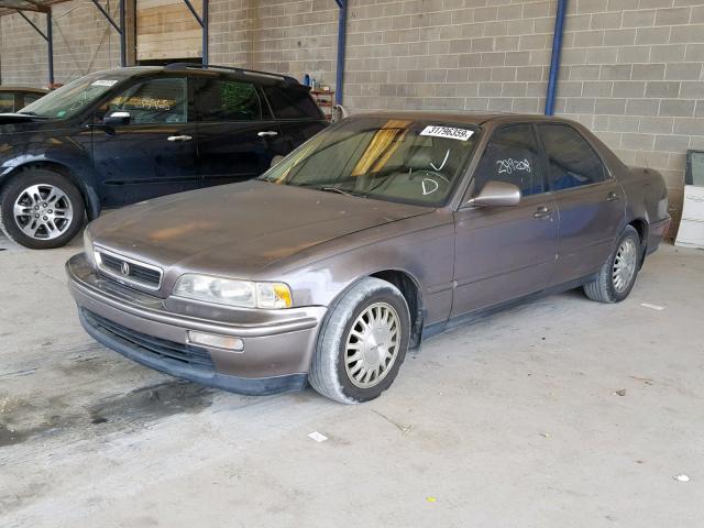 JH4KA7678RC005833 - 1994 ACURA LEGEND LS BROWN photo 2