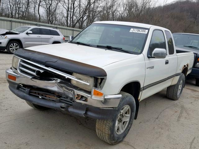 JT4UN24D2V0041460 - 1997 TOYOTA T100 XTRAC WHITE photo 2