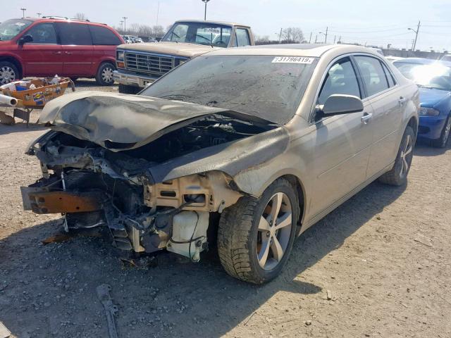 1G1ZC5E0XCF180442 - 2012 CHEVROLET MALIBU 1LT WHITE photo 2