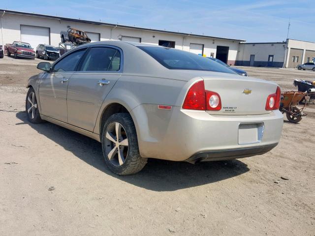 1G1ZC5E0XCF180442 - 2012 CHEVROLET MALIBU 1LT WHITE photo 3