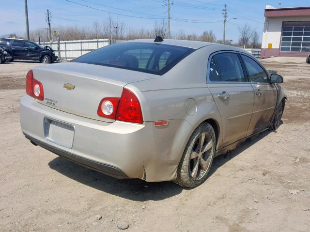 1G1ZC5E0XCF180442 - 2012 CHEVROLET MALIBU 1LT WHITE photo 4