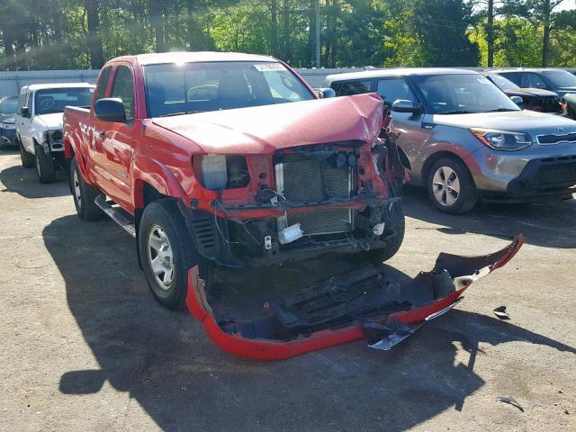 5TETU62N58Z487379 - 2008 TOYOTA TACOMA PRE RED photo 1