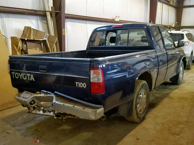 JT4VD12E1S0004408 - 1995 TOYOTA T100 XTRAC BLUE photo 4