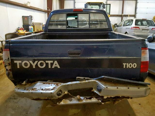 JT4VD12E1S0004408 - 1995 TOYOTA T100 XTRAC BLUE photo 9