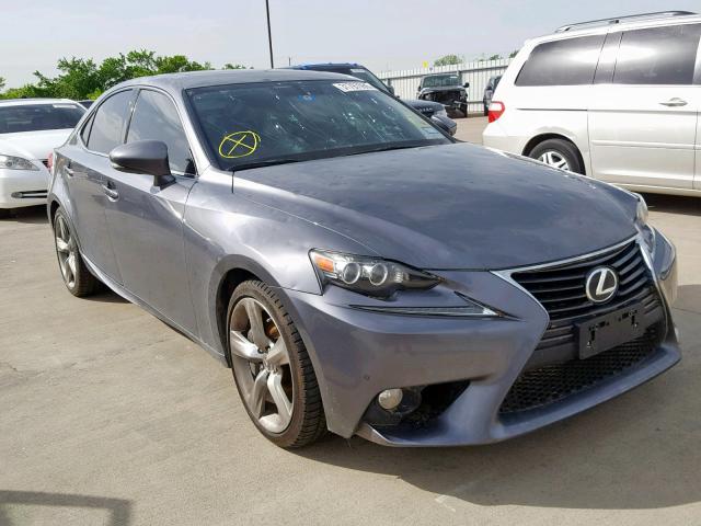 JTHBE1D26E5001741 - 2014 LEXUS IS 350 GRAY photo 1