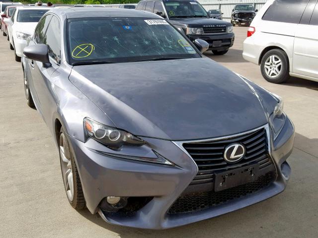 JTHBE1D26E5001741 - 2014 LEXUS IS 350 GRAY photo 9