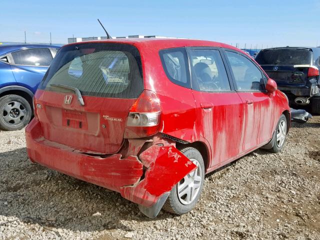 JHMGD384X8S803778 - 2008 HONDA FIT RED photo 3