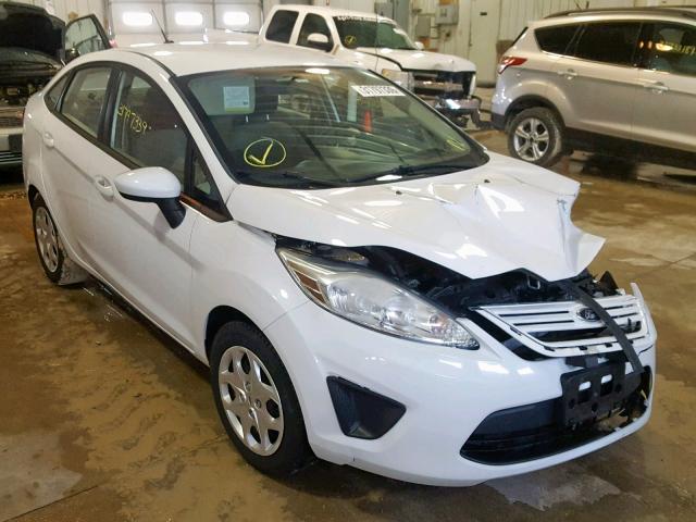 3FADP4AJ3CM215665 - 2012 FORD FIESTA S WHITE photo 1