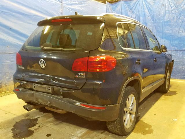 WVGSV7AX8HK005649 - 2017 VOLKSWAGEN TIGUAN WOL BLACK photo 4