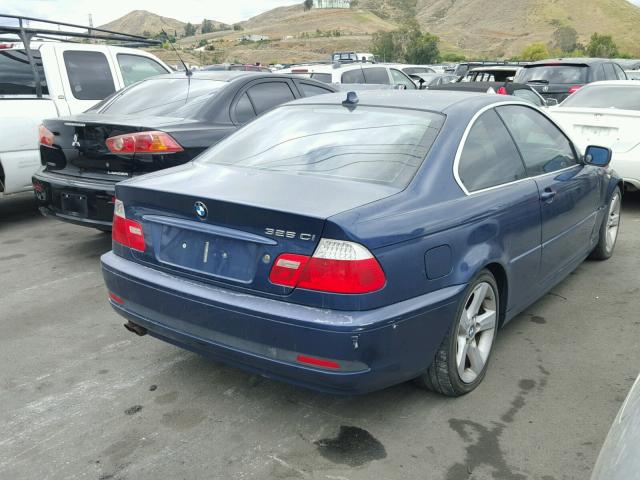 WBABD33404PL04775 - 2004 BMW 325 CI BLUE photo 4