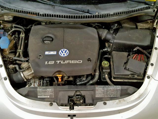 3VWDD21C8YM499548 - 2000 VOLKSWAGEN NEW BEETLE ვერცხლისფერი ფოტო 7