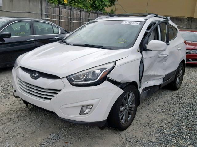 KM8JU3AG7FU051577 - 2015 HYUNDAI TUCSON LIM WHITE photo 2