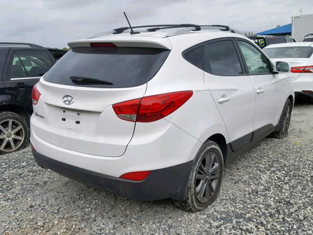 KM8JU3AG7FU051577 - 2015 HYUNDAI TUCSON LIM WHITE photo 4