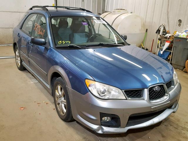 JF1GG63607H813143 - 2007 SUBARU IMPREZA OU BLUE photo 1