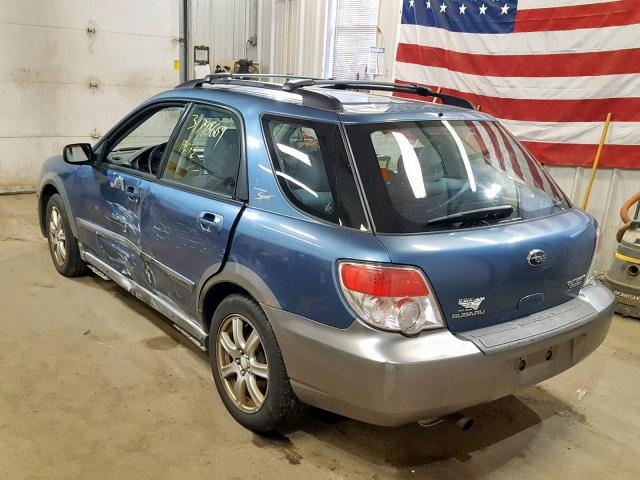 JF1GG63607H813143 - 2007 SUBARU IMPREZA OU BLUE photo 3