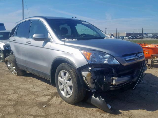 JHLRE48778C078872 - 2008 HONDA CR-V EXL SILVER photo 1