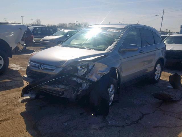 JHLRE48778C078872 - 2008 HONDA CR-V EXL SILVER photo 2