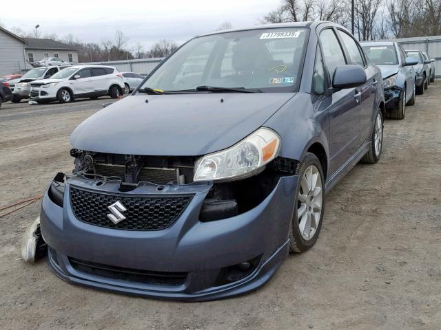 JS2YC417585101178 - 2008 SUZUKI SX4 TOURIN BLUE photo 2