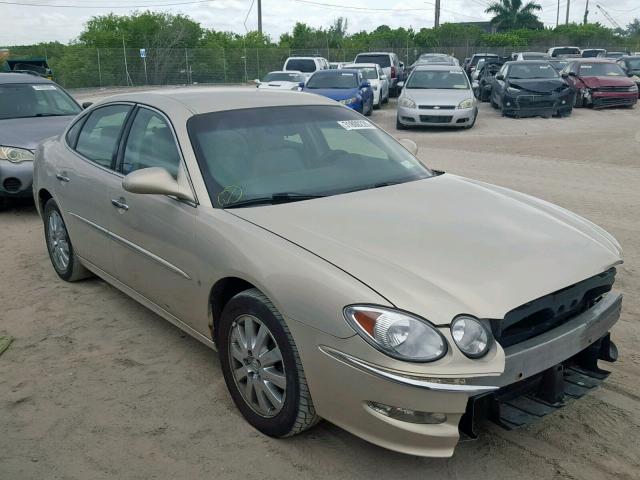 2G4WD582X81181346 - 2008 BUICK LACROSSE C TAN photo 1