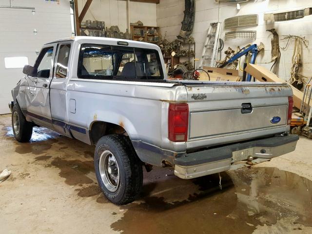 1FTCR15X3MPA48491 - 1991 FORD RANGER SUP BLUE photo 3