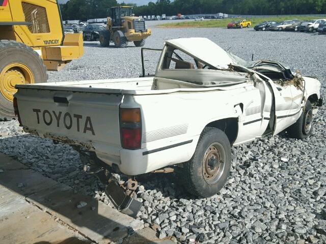 JT4RN50RXG0185530 - 1986 TOYOTA PICKUP 1/2 WHITE photo 4