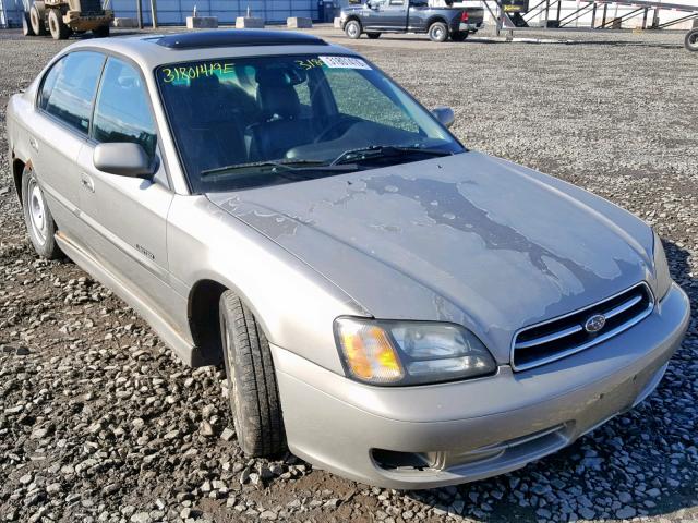 4S3BE656227204819 - 2002 SUBARU LEGACY GT GOLD photo 1