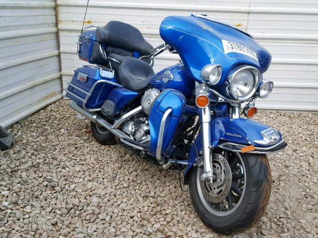 1HD1FC4167Y630803 - 2007 HARLEY-DAVIDSON FLHTCUI BLUE photo 1