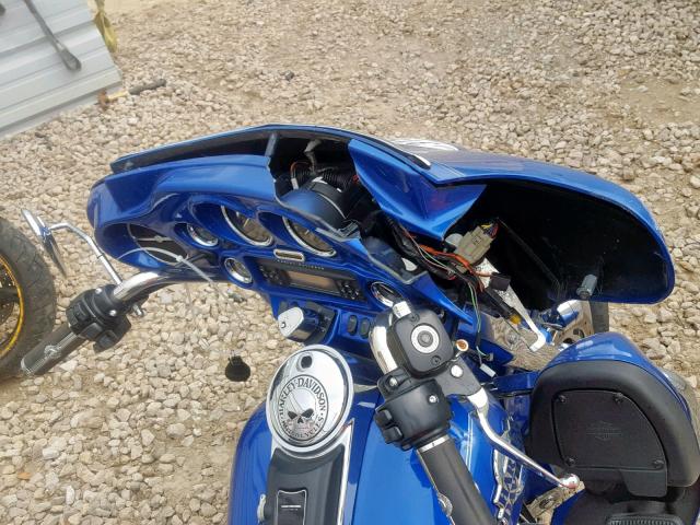 1HD1FC4167Y630803 - 2007 HARLEY-DAVIDSON FLHTCUI BLUE photo 9