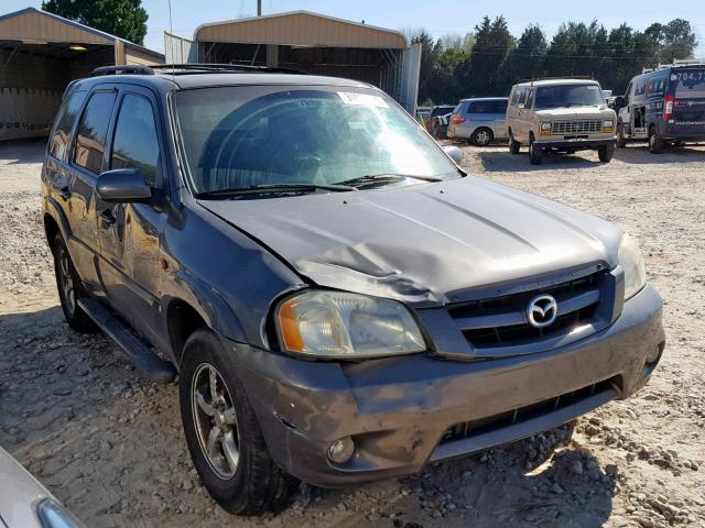 4F2CZ06185KM02959 - 2005 MAZDA TRIBUTE S GRAY photo 1