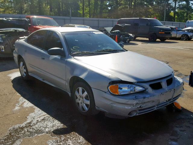 1G2NE52FX3C213907 - 2003 PONTIAC GRAND AM S SILVER photo 1