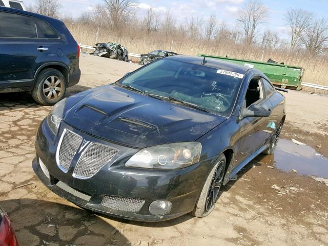 1G2ZM177784134811 - 2008 PONTIAC G6 GXP BLUE photo 2