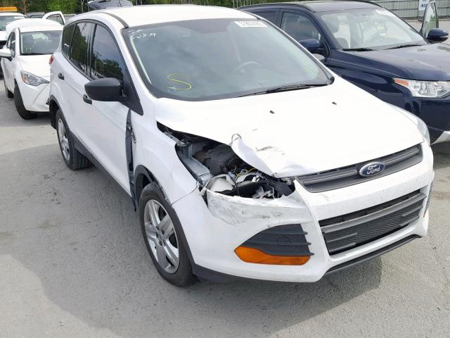 1FMCU0F77GUB31138 - 2016 FORD ESCAPE S WHITE photo 1