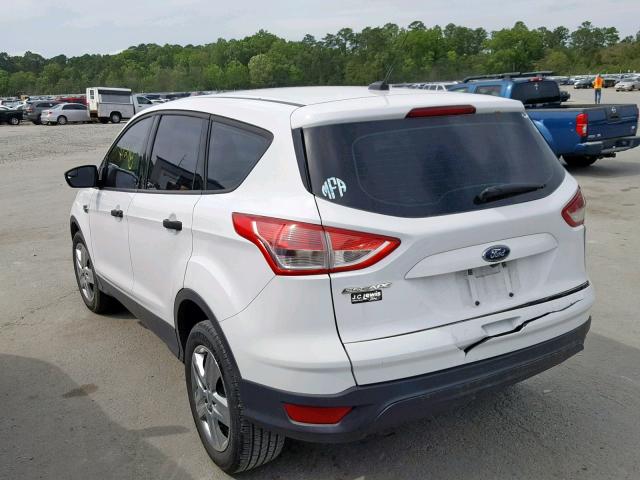 1FMCU0F77GUB31138 - 2016 FORD ESCAPE S WHITE photo 3