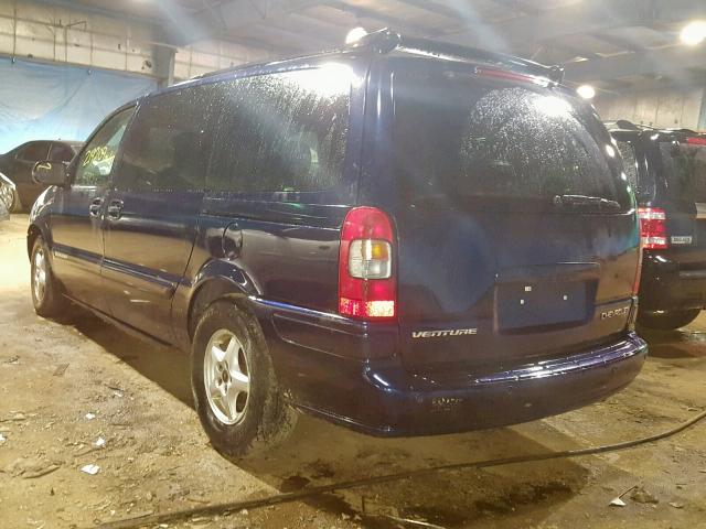 1GNDX13E64D125679 - 2004 CHEVROLET VENTURE LU BLUE photo 3